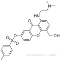 8 - ((2- (dimetylamino) etyl) amino) -5- (hydroxi-metyl) -9-oxo-9H-xantenn-2-yl 4-metylbensensulfonat CAS 86456-22-6